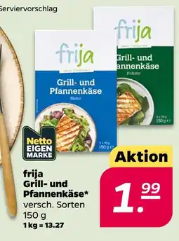 NETTO Frija grill- und pfannenkäse Angebot