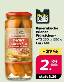 NETTO Bauernküche wiener würstchen Angebot
