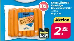 NETTO Farmländer knackige bockwurst xxl Angebot