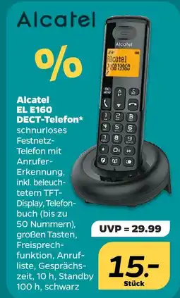 NETTO Alcatel el 160 dect-telefon Angebot