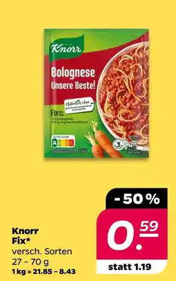 NETTO Knorr fix bolognese Angebot