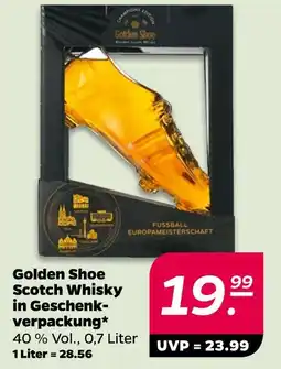 NETTO Golden shoe scotch whisky in geschenkverpackung Angebot
