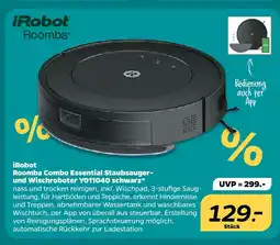 NETTO Irobot roomba combo essential staubsauger- und wischroboter y011040 schwarz Angebot