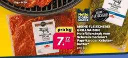 NETTO Meine fleischerei holzfällersteak vom schwein Angebot