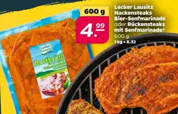 NETTO Lecker lausitz nackensteaks bier-senfmarinade Angebot