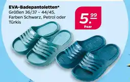 NETTO Eva-badepantoletten schwarz Angebot