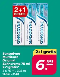 NETTO Sensodyne multicare original zahncreme Angebot