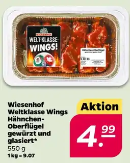 NETTO Wiesenhof weltklasse wings hähnchen-oberflügel Angebot