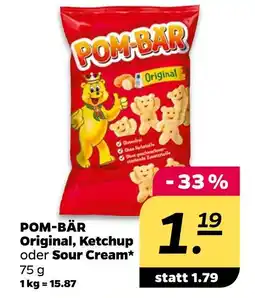 NETTO Pom-bär original, ketchup oder sour cream Angebot