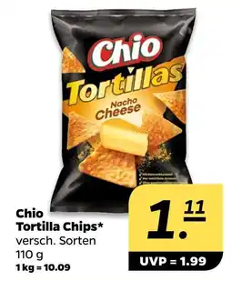 NETTO Chio tortilla chips nacho cheese Angebot