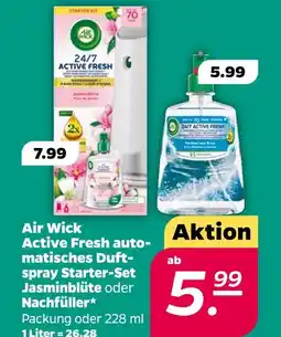 NETTO Air wick active fresh starter-set jasminblüte Angebot