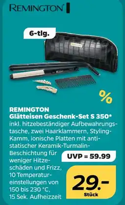 NETTO Remington glätteisen geschenk-set s 350 Angebot