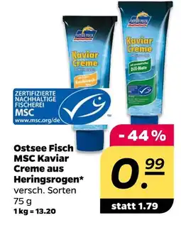 NETTO Ostsee fisch kaviar creme aus heringsrogen Angebot