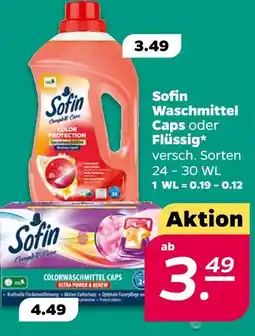 NETTO Sofin waschmittel caps oder flüssig Angebot