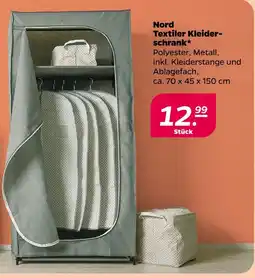 NETTO Nord textiler kleiderschrank Angebot