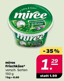 NETTO Miree frischkäse Angebot