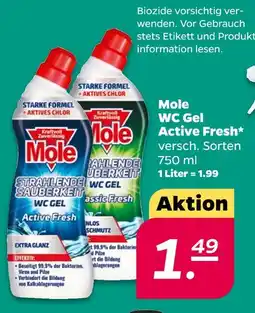 NETTO Mole wc gel active fresh Angebot