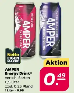 NETTO Amper energy drink Angebot