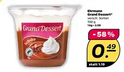 NETTO Ehrmann grand dessert schoko Angebot