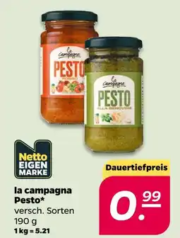 NETTO La campagna pesto Angebot