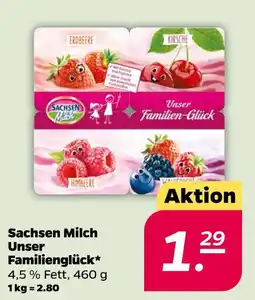 NETTO Sachsen milch unser familienglück Angebot
