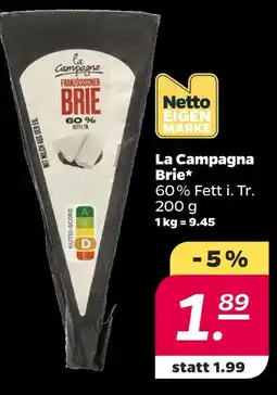 NETTO La campagna brie Angebot
