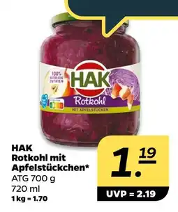 NETTO Hak rotkohl mit apfelstückchen Angebot
