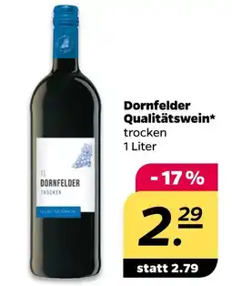 NETTO Dornfelder qualitätswein Angebot