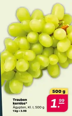 NETTO Trauben kernlos Angebot