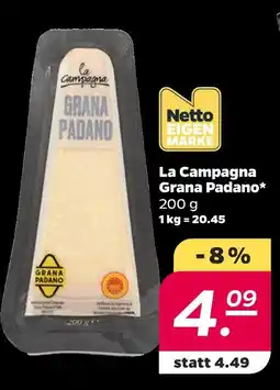 NETTO La campagna grana padano Angebot