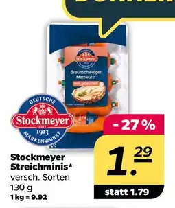 NETTO Stockmeyer streichminis Angebot