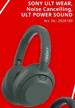 MediaMarkt SONY ULT WEAR, Noise Cancelling, ULT POWER SOUND Angebot