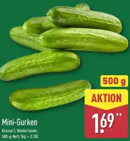 Aldi Nord Mini-Gurken Angebot