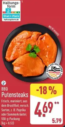 Aldi Nord BBQ Putensteaks Angebot
