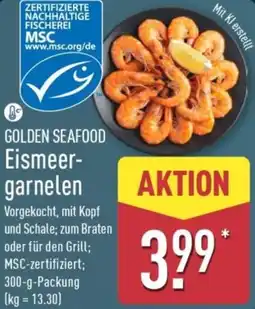 Aldi Nord GOLDEN SEAFOOD Eismeergarnelen Angebot