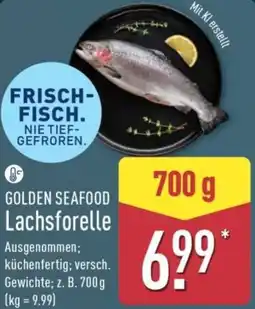 Aldi Nord GOLDEN SEAFOOD Lachsforelle Angebot