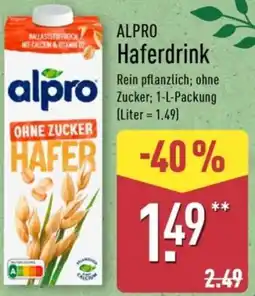 Aldi Nord ALPRO Haferdrink Angebot