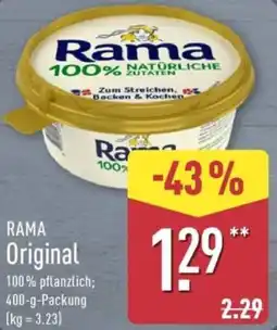 Aldi Nord RAMA Original Angebot