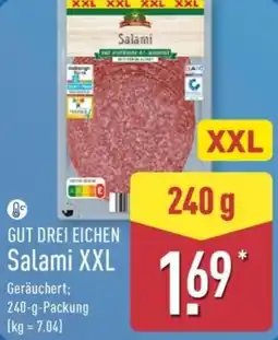 Aldi Nord GUT DREI EICHEN Salami XXL Angebot