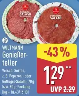Aldi Nord WILTMANN Genießerteller Angebot