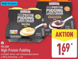 Aldi Nord MILSANI High-Protein-Pudding Angebot