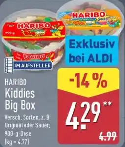 Aldi Nord HARIBO Kiddies Big Box Angebot