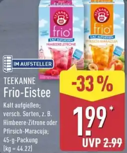 Aldi Nord TEEKANNE Frio-Eistee Angebot
