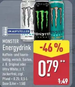 Aldi Nord MONSTER Energydrink Angebot