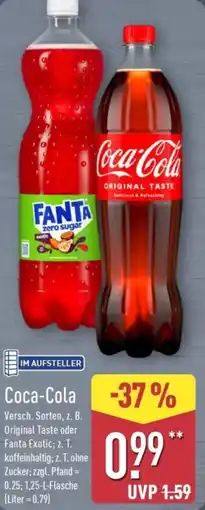 Aldi Nord Coca-Cola Angebot