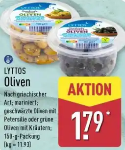 Aldi Nord LYTTOS Oliven Angebot