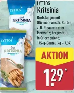 Aldi Nord LYTTOS Kritsinia Angebot