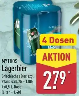 Aldi Nord MYTHOS Lagerbier Angebot