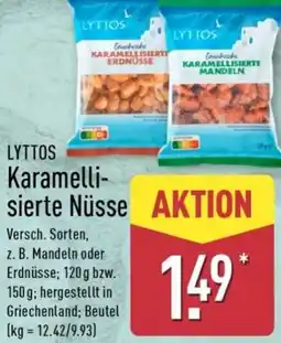 Aldi Nord LYTTOS Karamellisierte Nüsse Angebot