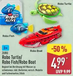 Aldi Nord ZURU Robo Turtle/ Robo Fish/Robo Boat Angebot